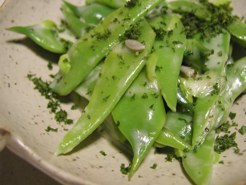 モロッコインゲンのソテー